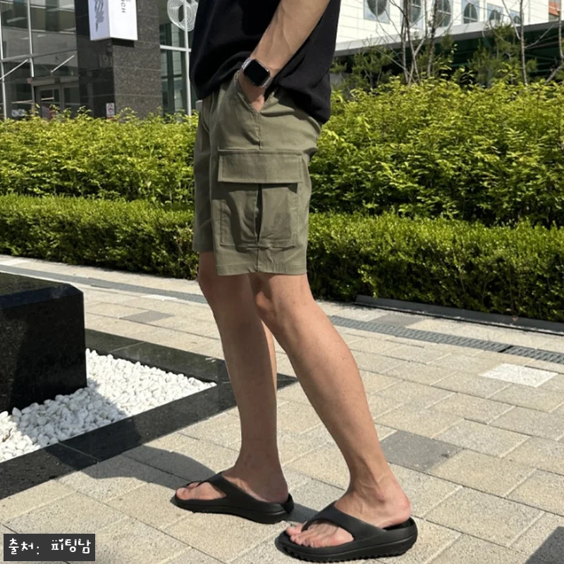 1+1 남자 트레이시 5부 스판 밴딩 카고 반바지, 여름 데일리룩으로 눈여겨볼 이슈템 18 1+1 남자 트레이시 5부 스판 밴딩 관련 이미지 6
