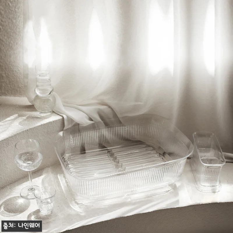 나인웨어 크리스타 식기건조대 수저통 세트, 주방 분위기까지 깔끔해 보이는 이슈템 후기 14 나인웨어 크리스타 식기건조대 수저통 관련 이미지 6