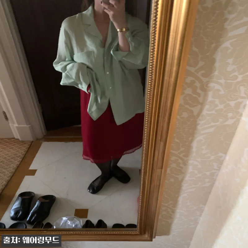 당일발송 어토프 에디 블라우스, 실키 관련 이미지 7