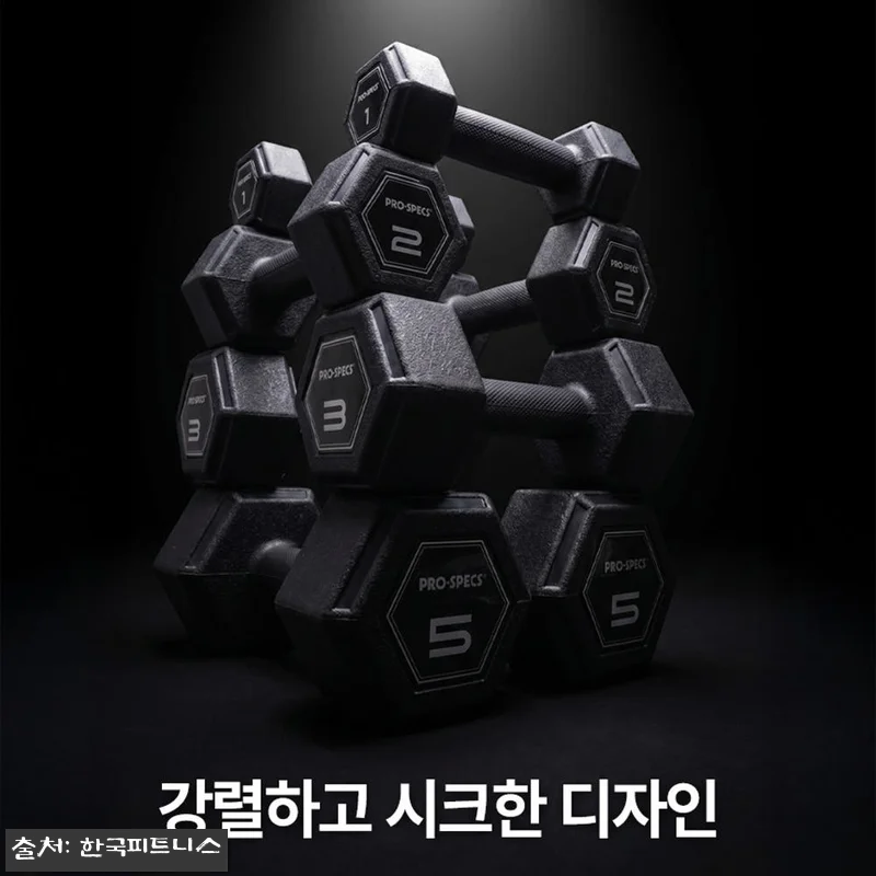 프로스펙스 매트릭스 아령 7kg 2개, 홈트 루틴에 딱 맞는 육각 덤벨 찐후기 18 프로스펙스 매트릭스 아령 7kg 2개 관련 이미지 8