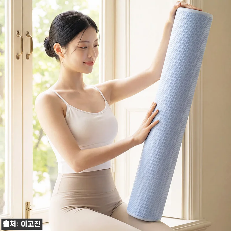 이고진 폼롤러 소프트 EVA 60cm 라이트그레이, 집에서 시작하는 데일리 스트레칭 이슈템 19 이고진 폼롤러 소프트 EVA 60cm 관련 이미지 8