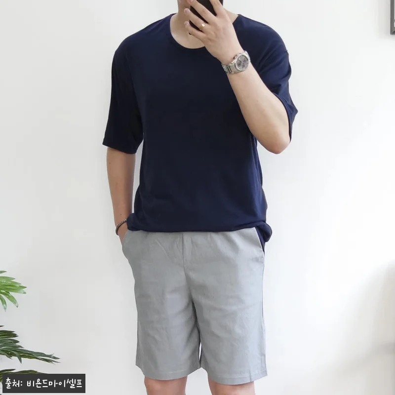 남자 슬라브 U넥 반팔 티셔츠 5컬러, 1만원대 무료배송으로 눈여겨볼 이슈템 19 남자 슬라브 U넥 반팔 티셔츠 5컬러 관련 이미지 8