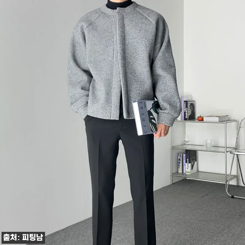 남자 어데어 두꺼운 라운드&후드 스판 관련 이미지 9