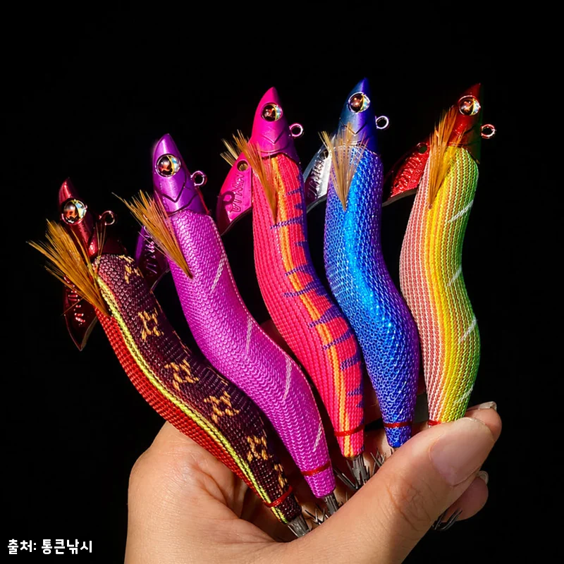 닌자 오동목 팁런에기 3호 30g, 무늬오징어 팁런용 컬러 고르기 전 체크한 이슈템