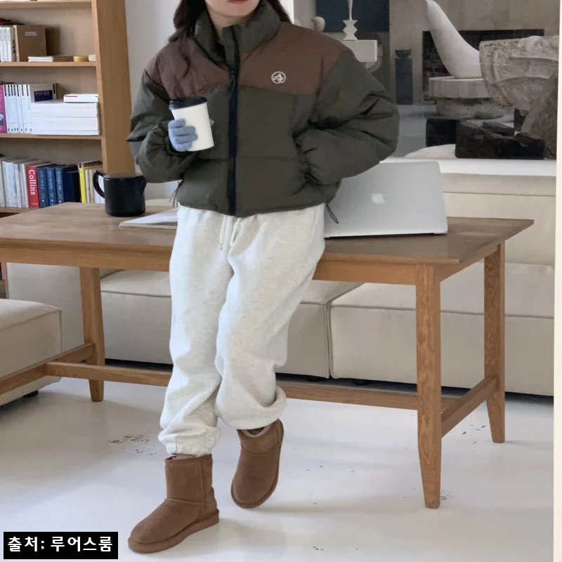 체스넛 웰론 숏 패딩 점퍼, 4만원대에 담백한 겨울 데일리룩 완성하는 이슈템