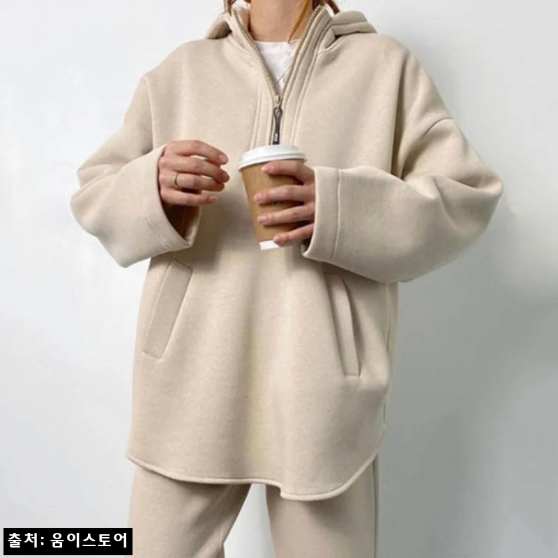 여성 트레이닝복 세트, 겨울부터 봄·가을까지 살펴본 후드 조거 상하의 구매 체크