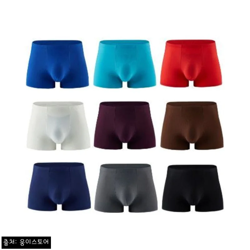 5P 7P 세트 남성 팬티 L-3XL 사각 드로즈, 여름용 빅사이즈 속옷으로 확인한 구매 포인트