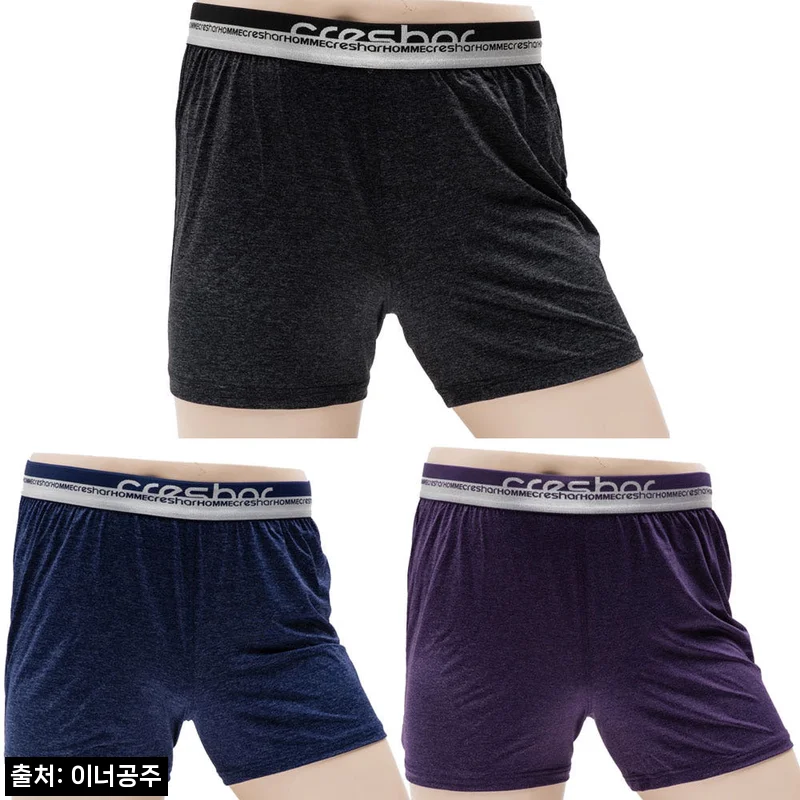 크레샤르 남자 인팅 트렁크 팬티 3매세트 C2104, 17,900원 무료배송 구매 전 체크 후기