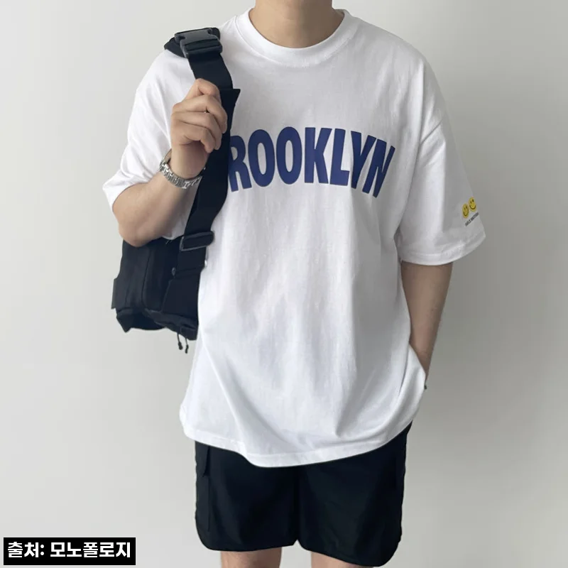 어깨넓어보이는반팔 남자오버핏반팔티, 2만원대 무료배송으로 코디 고민 덜어주는 이슈템