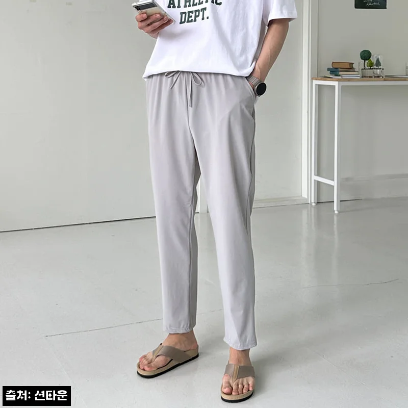 남자냉장고바지 링클프리 구김없는 아이스팬츠, 여름 데일리룩으로 눈여겨볼 만한 이유