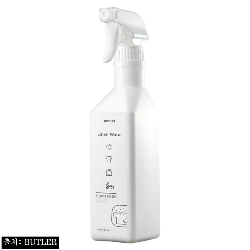 버틀러 린넨워터 듀드랍 400ml 찐후기, 향과 분사감까지 챙긴 섬유탈취제